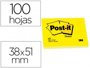 post it 50x38 mm